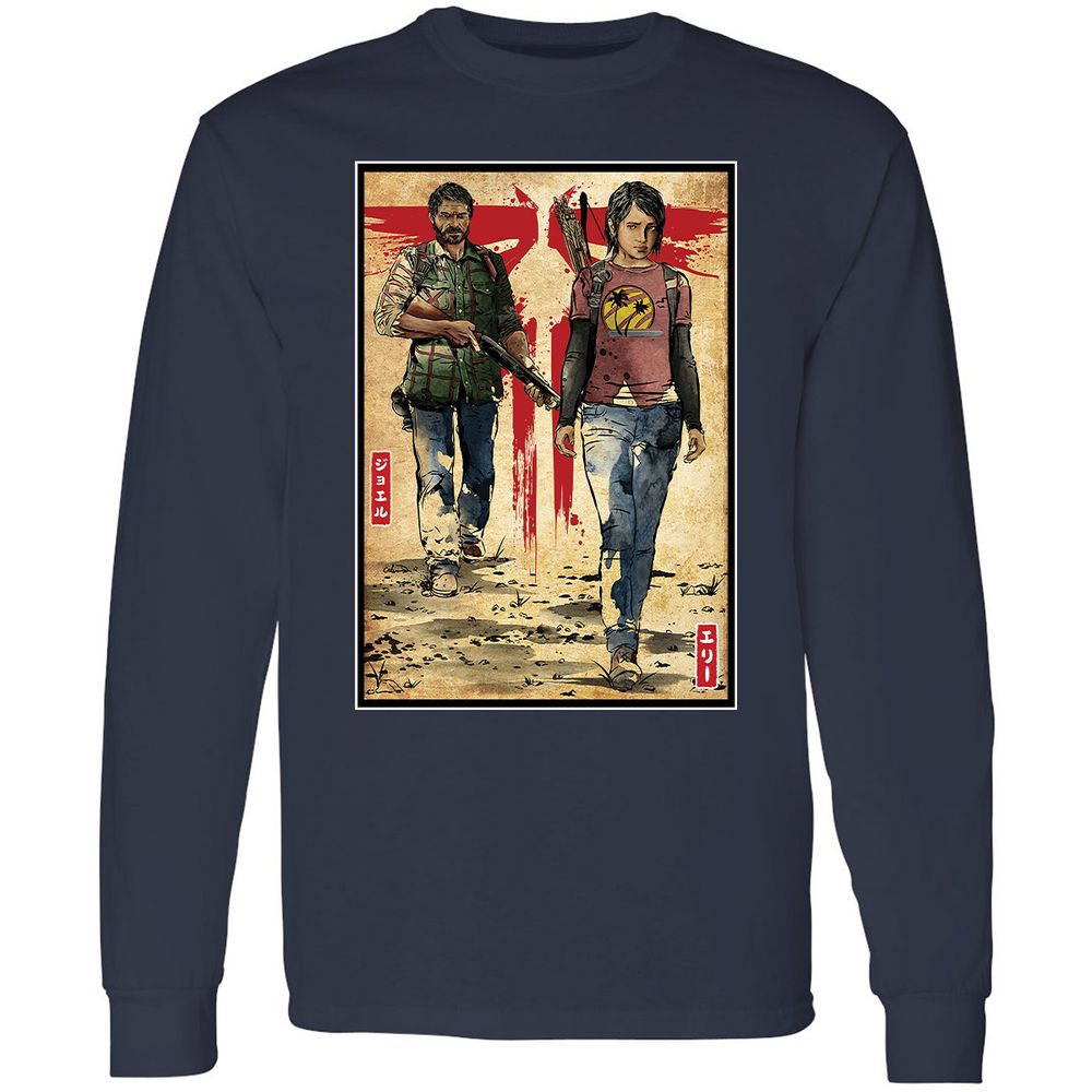 Long Sleeve T-Shirt - LC1S5SA6 - Navy - 2