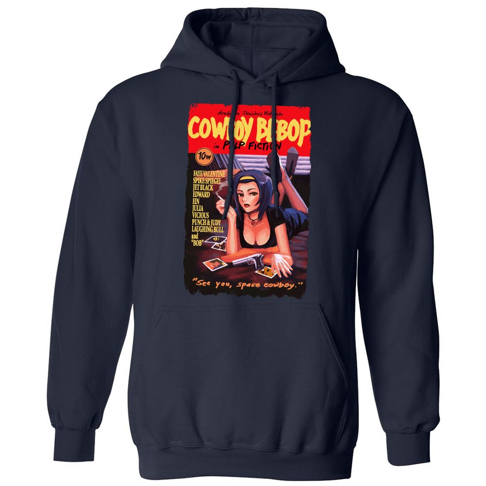 Classic Unisex Hoodie - T7ZWSYXL - Navy - 2