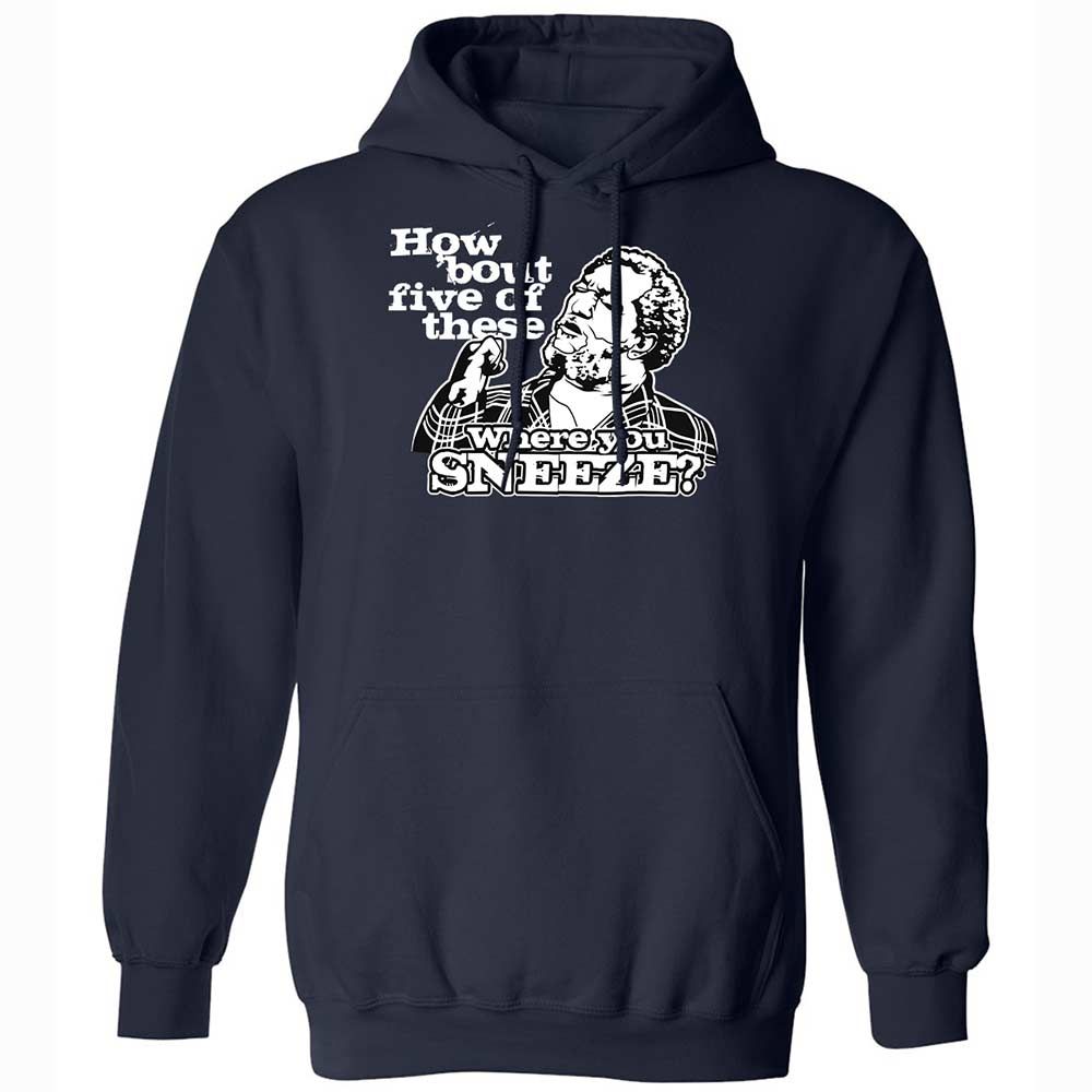 Classic Unisex Hoodie - T91EX3NS - Navy - 2