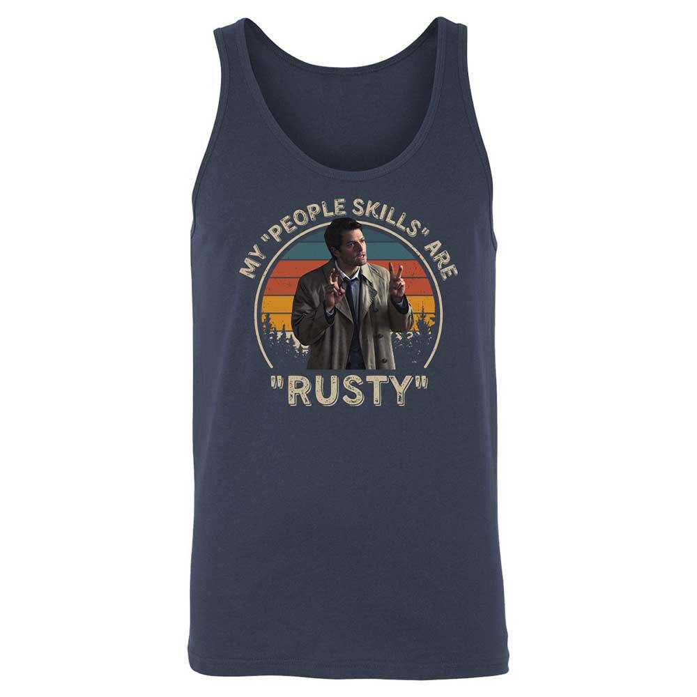 Unisex Jersey Tank - 9TUNH29H - Navy - 2