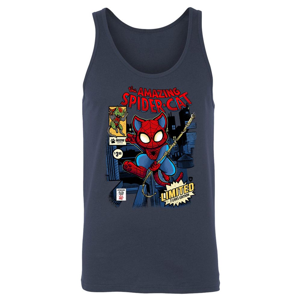 Unisex Jersey Tank - P3C8FRUC - Navy - 2