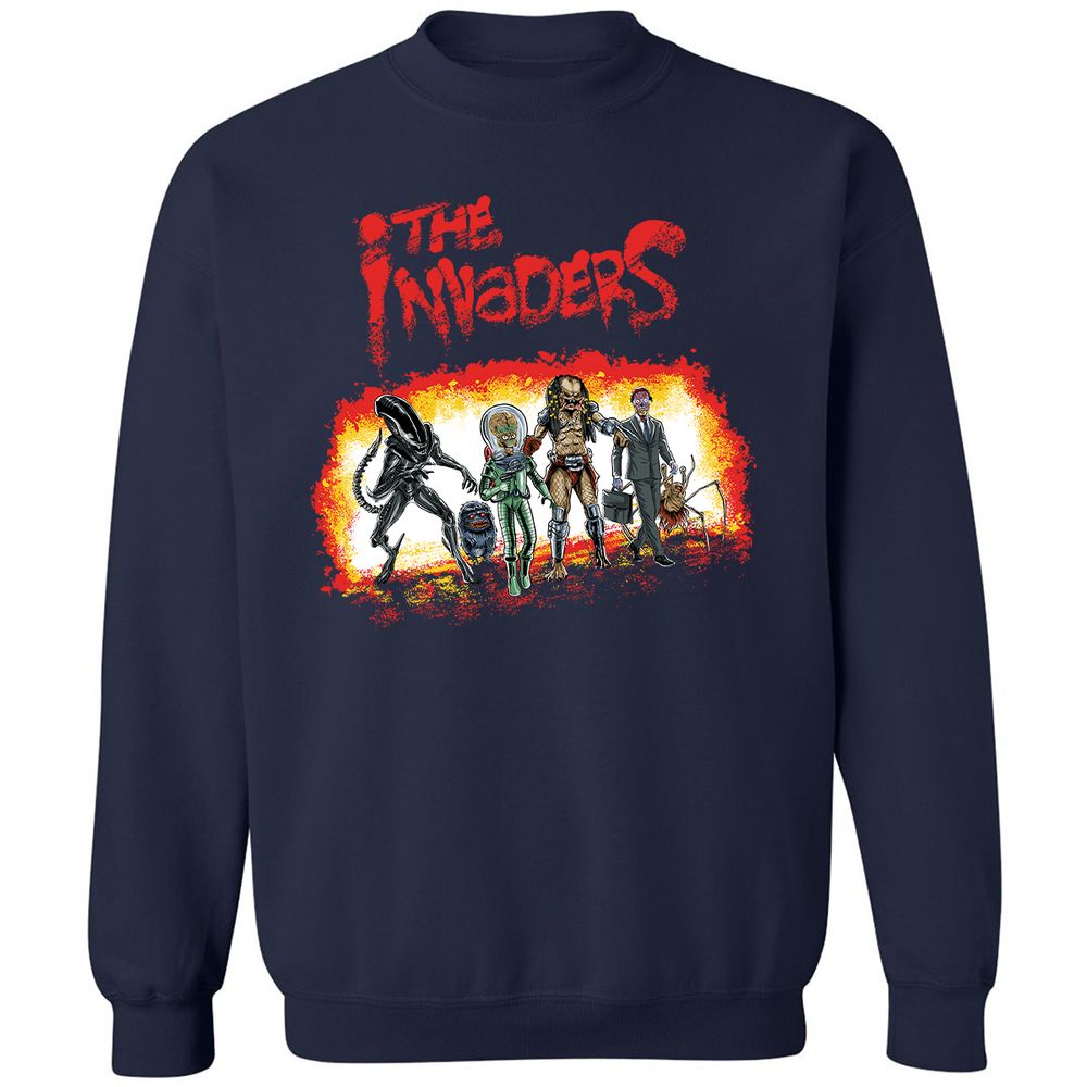 Classic Unisex Sweatshirt - PR2PAX1S - Navy - 2