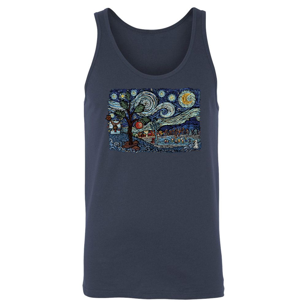 Unisex Jersey Tank - D95GHEHF - Navy - 2