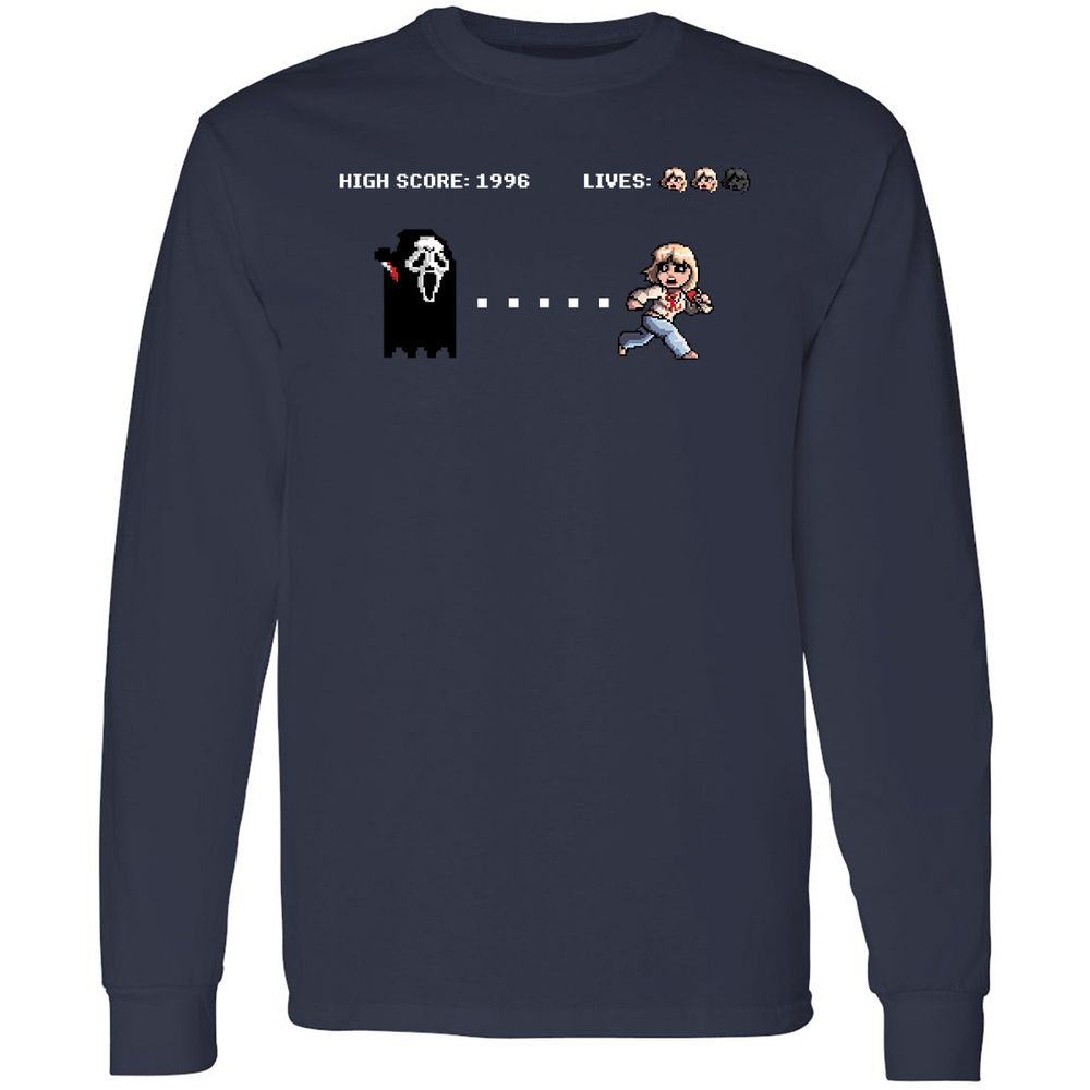 Long Sleeve T-Shirt - AMRFMPPV - Navy - 2