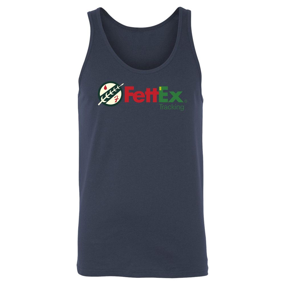 Unisex Jersey Tank - XFZR6U7Y - Navy - 2