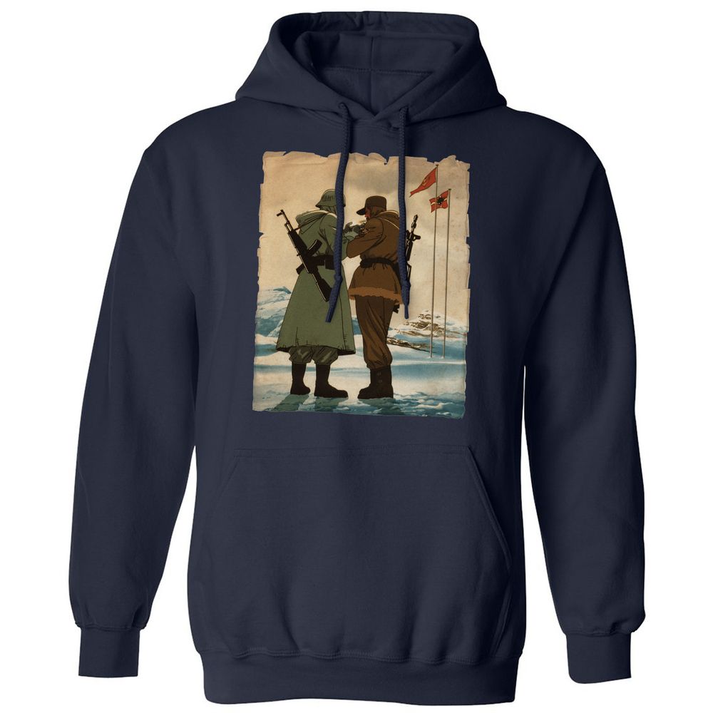 Classic Unisex Hoodie - FQWFJJEW - Navy - 2