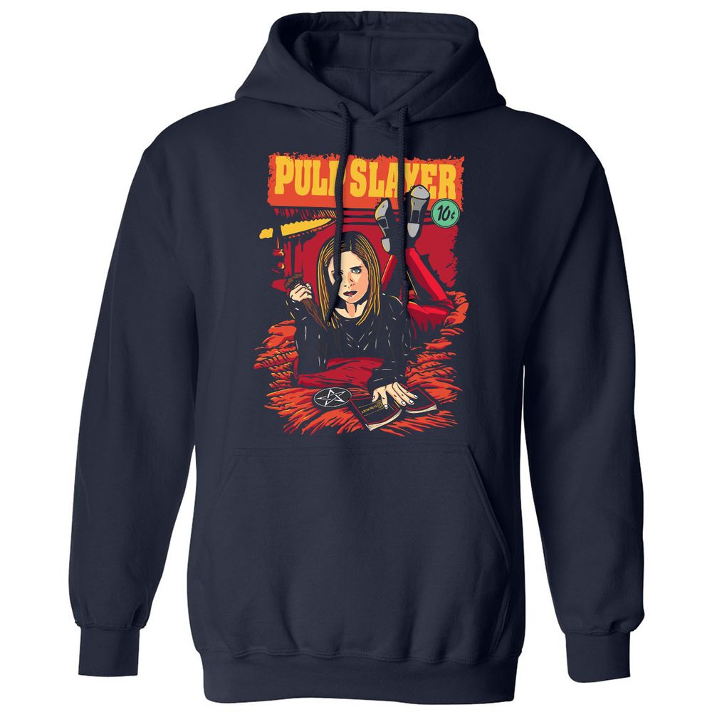 Classic Unisex Hoodie - JG914UMK - Navy - 2