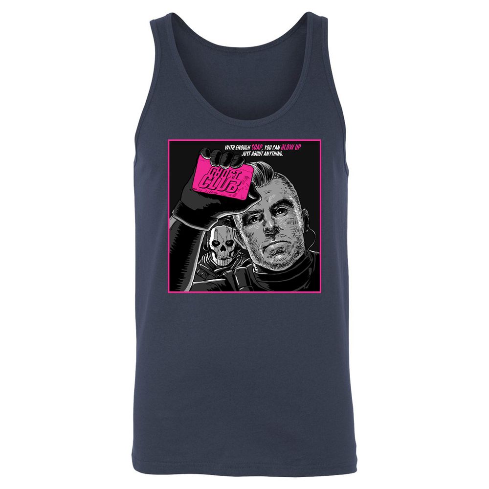 Unisex Jersey Tank - 6M8DNX7X - Navy - 2