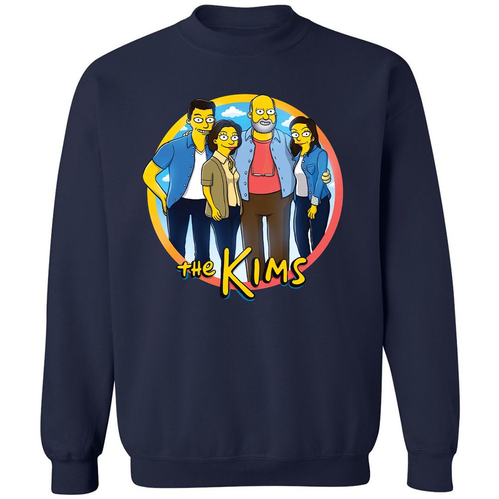Classic Unisex Sweatshirt - 8N5KQGYW - Navy - 2