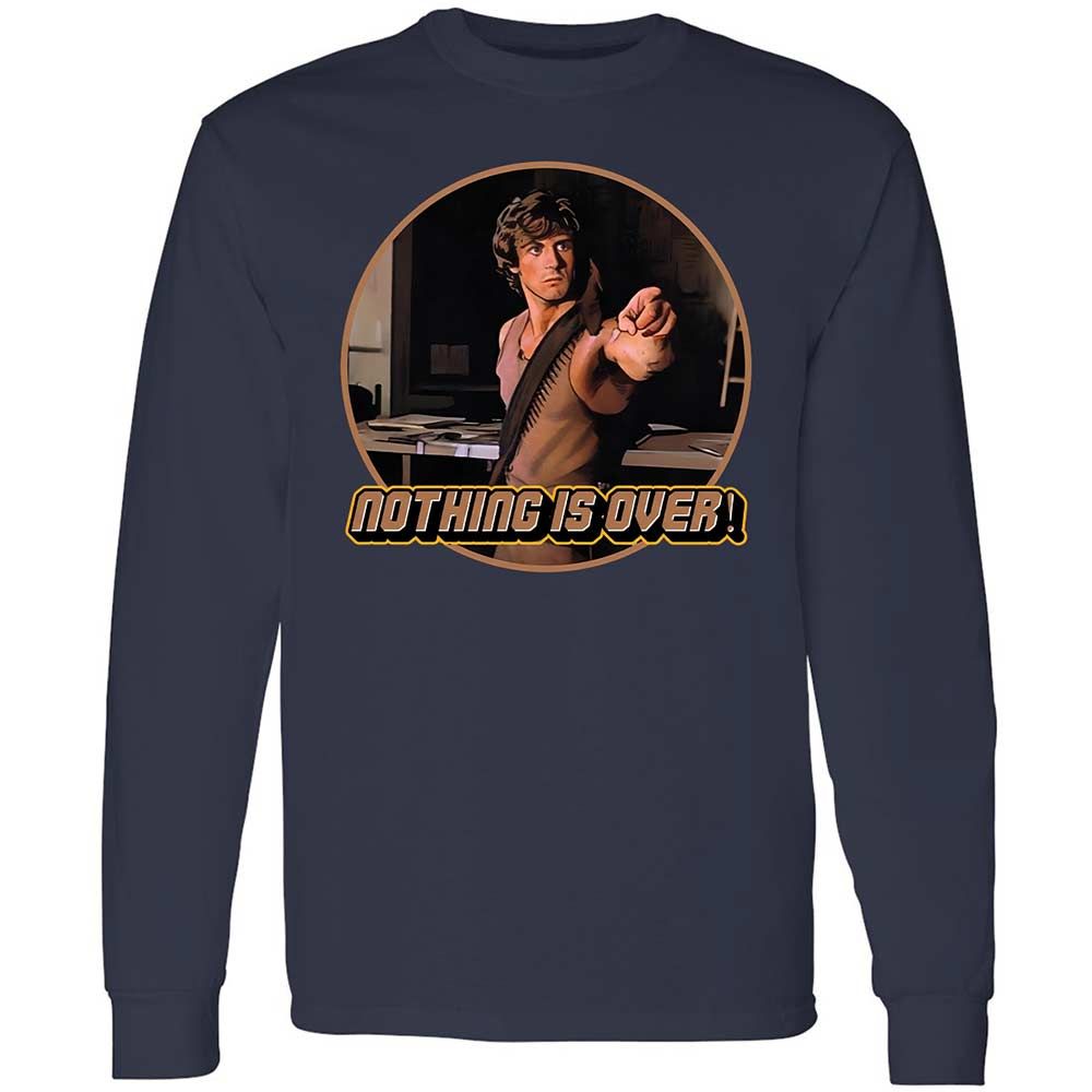 Long Sleeve T-Shirt - WNYLKG84 - Navy - 2