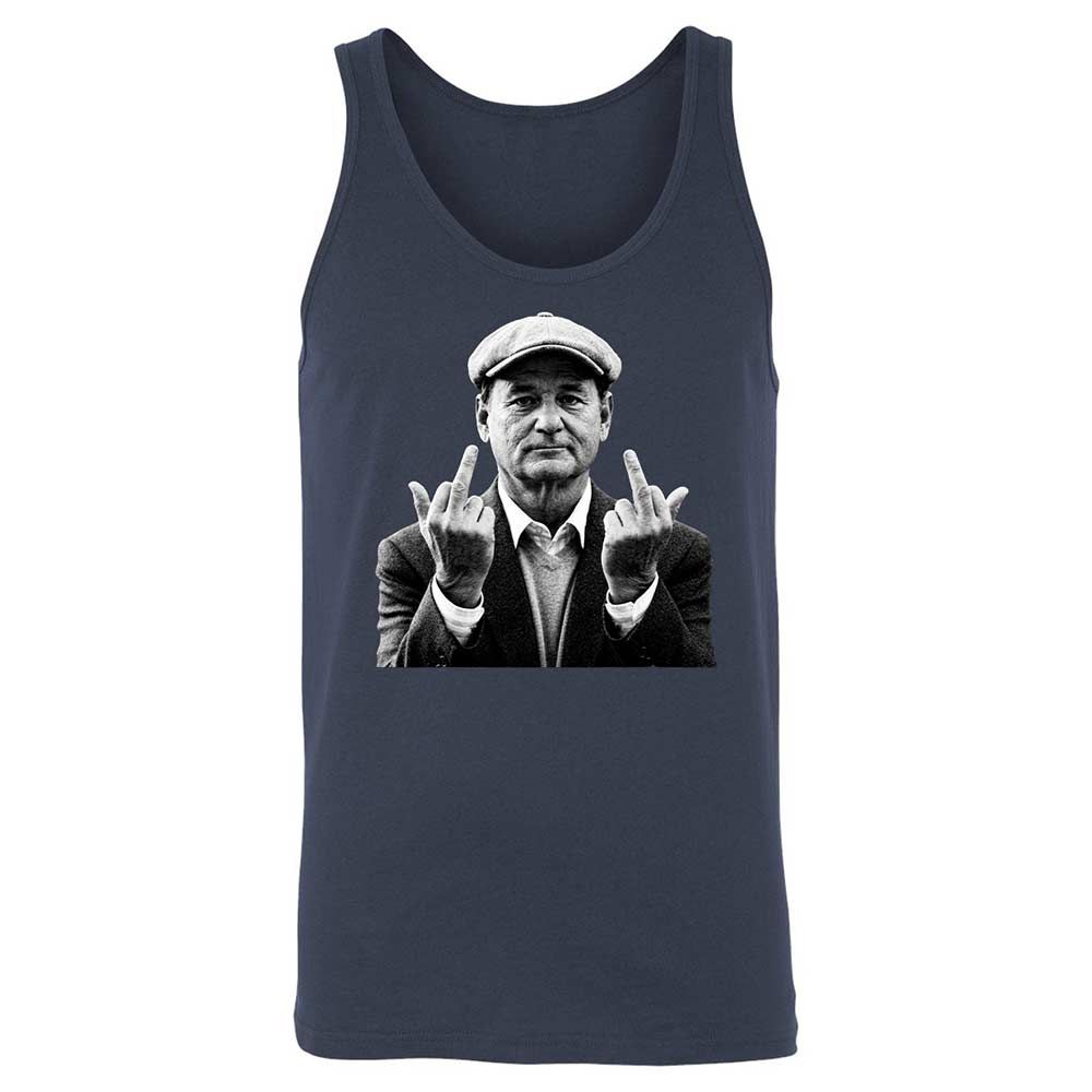 Bill Murray Middle Finger - Navy - 2