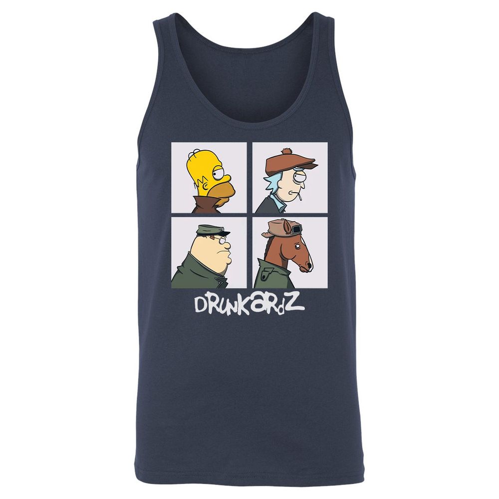 Unisex Jersey Tank - JLQU6SEX - Navy - 2