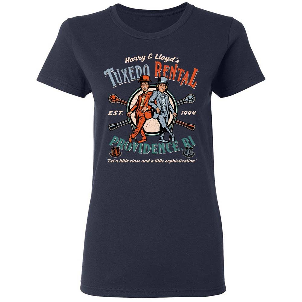 Women's T-Shirt - 7PGJZPFU - Navy - 2