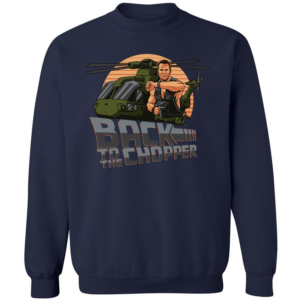 Classic Unisex Sweatshirt - FY25HZTZ - Navy - 2