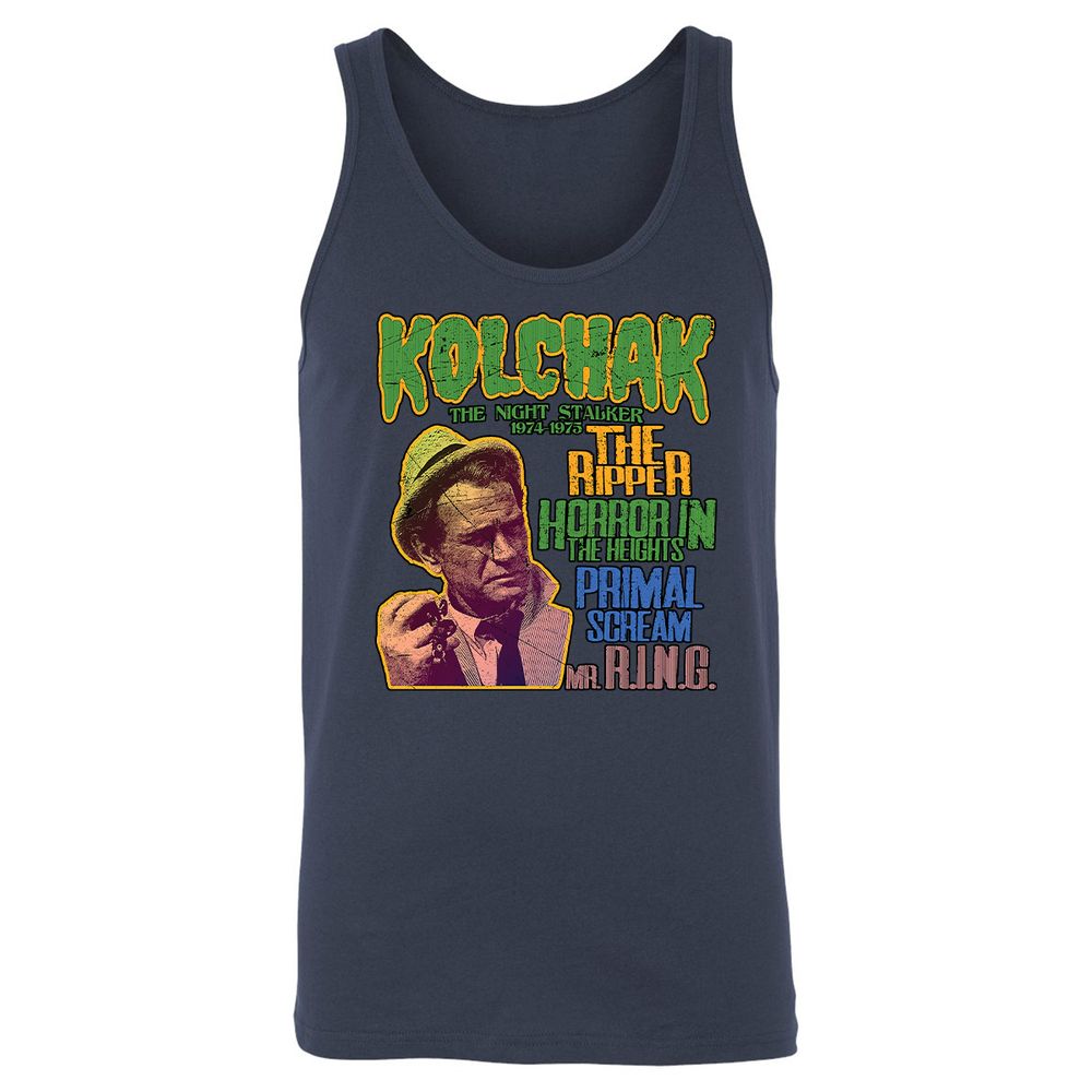 Unisex Jersey Tank - B77T9CAM - Navy - 2