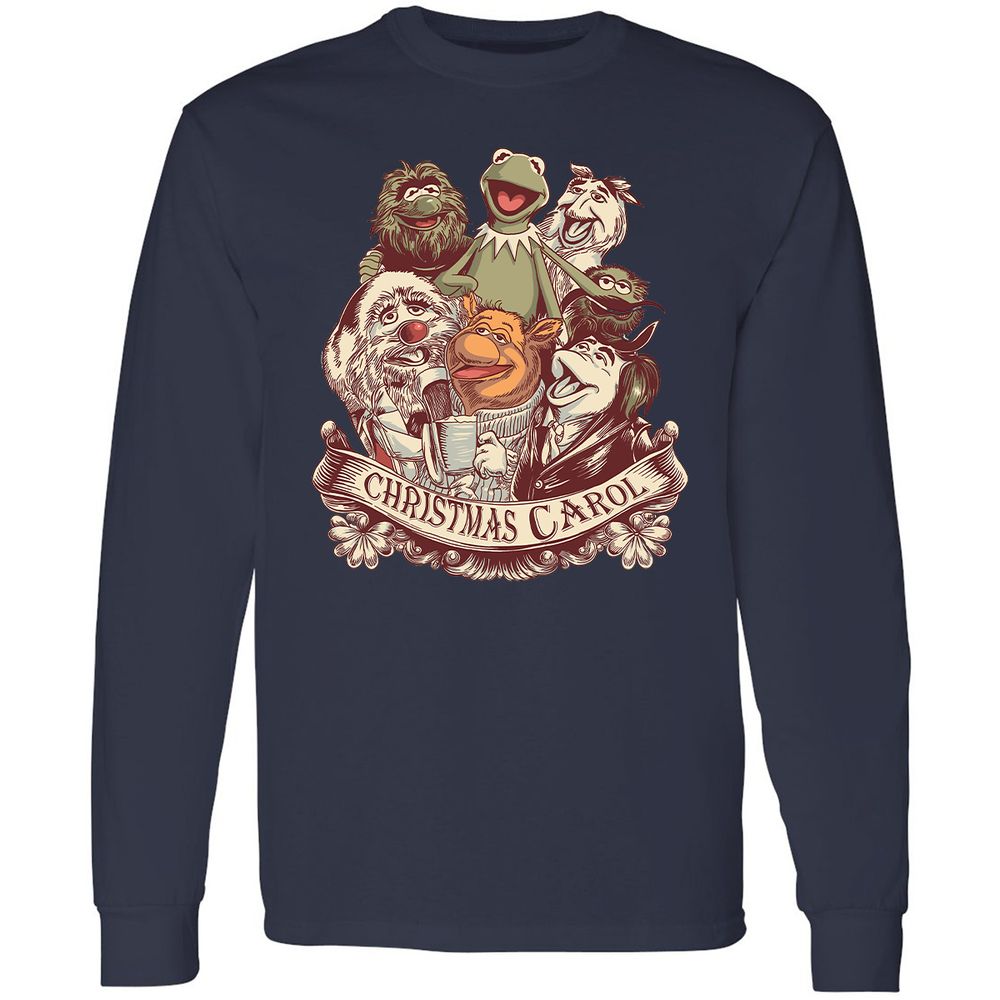 Long Sleeve T-Shirt - UX6YMFQ3 - Navy - 2