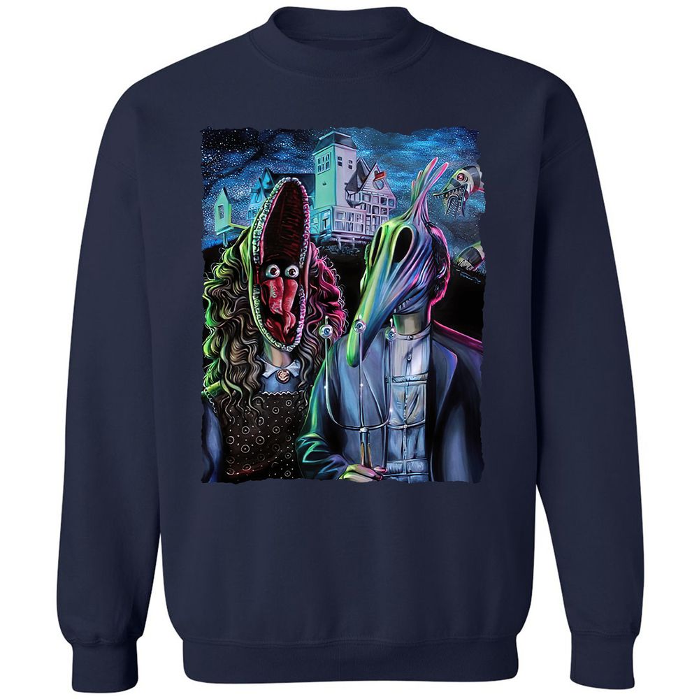 Classic Unisex Sweatshirt - 4PDKESZ8 - Navy - 2