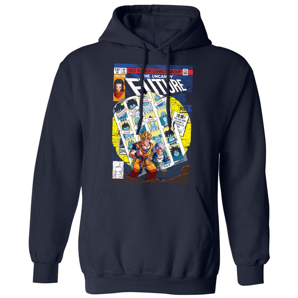 Classic Unisex Hoodie - TDD43BXV - Navy - 2
