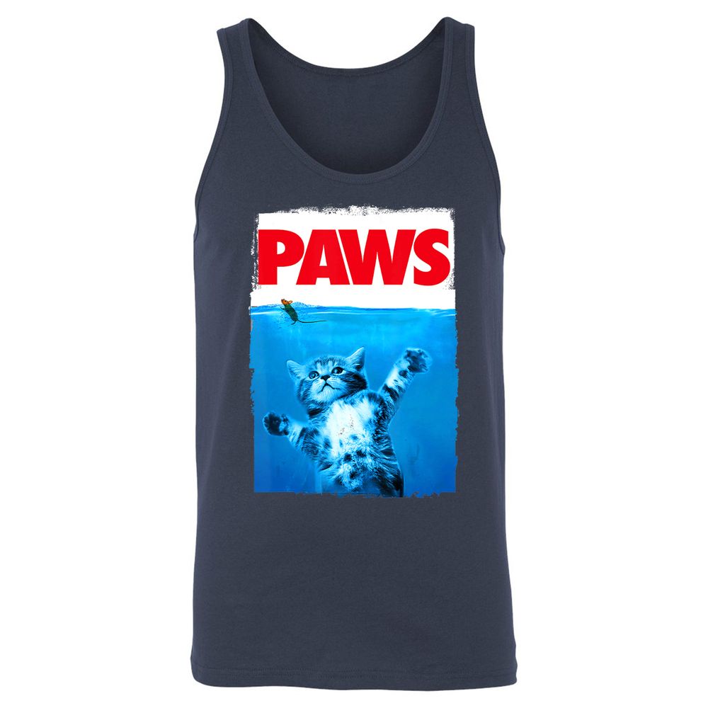 Unisex Jersey Tank - WALYMEHX - Navy - 2