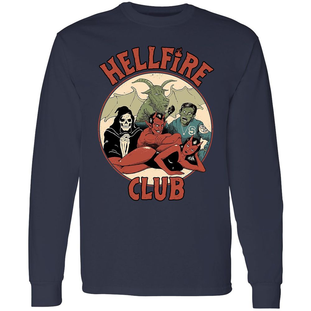 Long Sleeve T-Shirt - MS67SRUT - Navy - 2