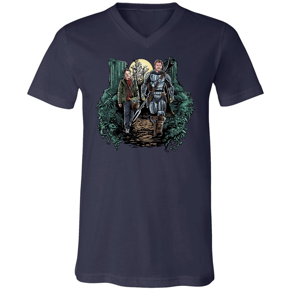 Unisex V-Neck T-Shirt - 9PPAVAVS - Navy - 2