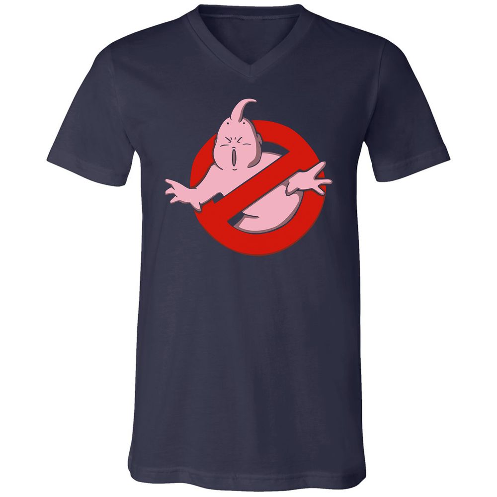 Unisex V-Neck T-Shirt - KEL3W912 - Navy - 2