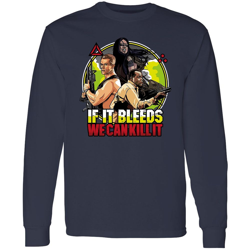 Long Sleeve T-Shirt - RMJN2RCY - Navy - 2