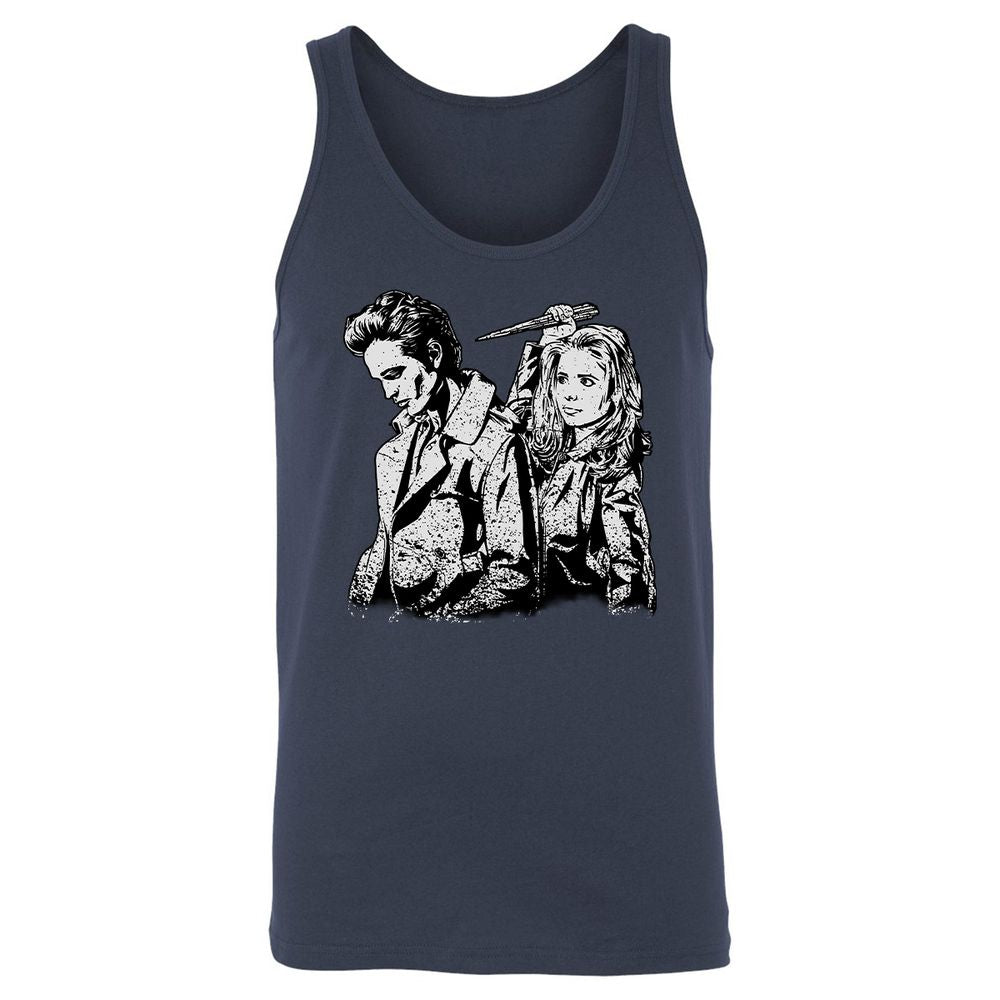 Unisex Jersey Tank - M2FPXRNW - Navy - 2