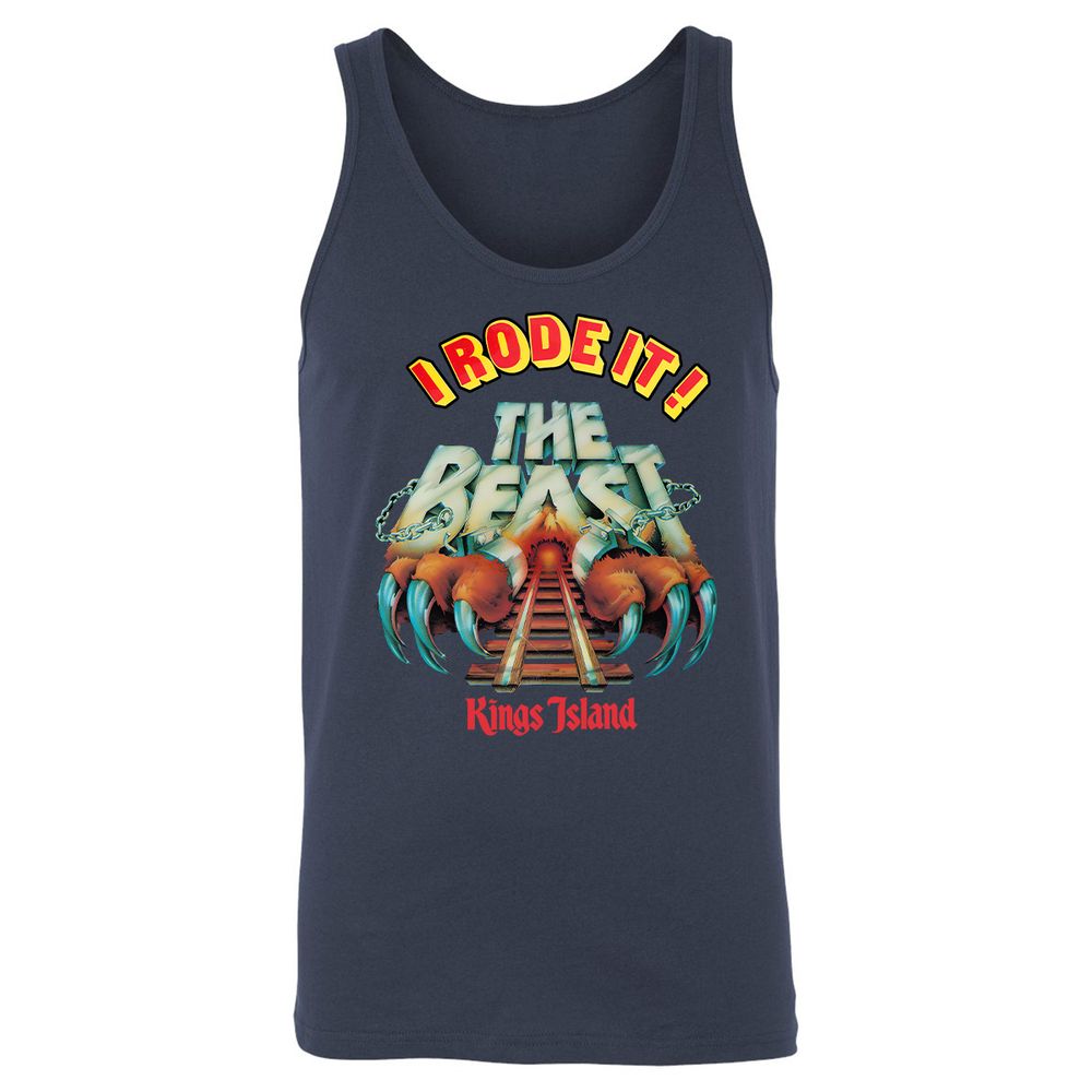 Unisex Jersey Tank - QTQL1UR2 - Navy - 2