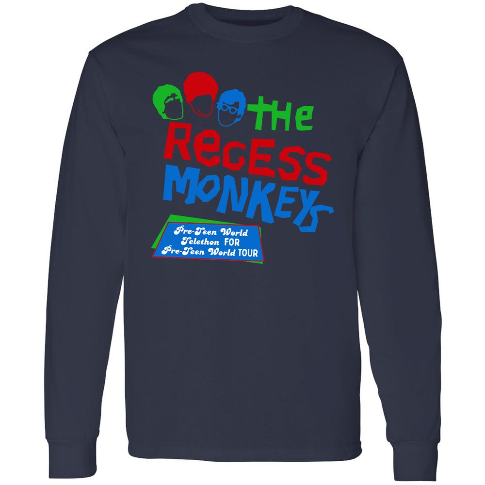 Long Sleeve T-Shirt - 2ET4K7HV - Navy - 2