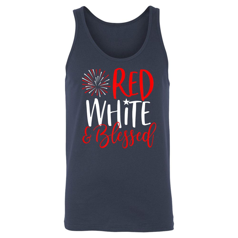 Unisex Jersey Tank - GXQDTR9S - Navy - 2