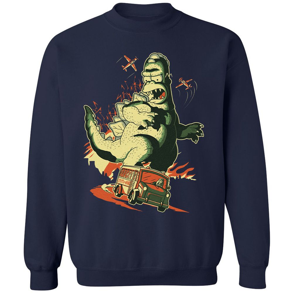 Classic Unisex Sweatshirt - 7BL3TVPR - Navy - 2