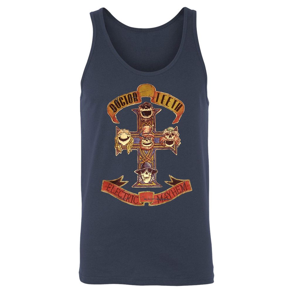 Unisex Jersey Tank - VJ6RT692 - Navy - 2