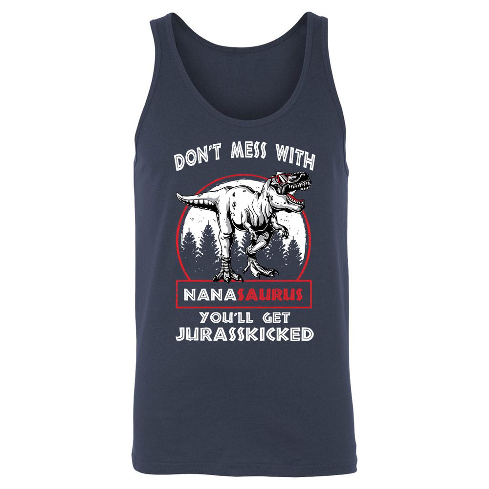Unisex Jersey Tank - Y5NJXFKD - Navy - 2