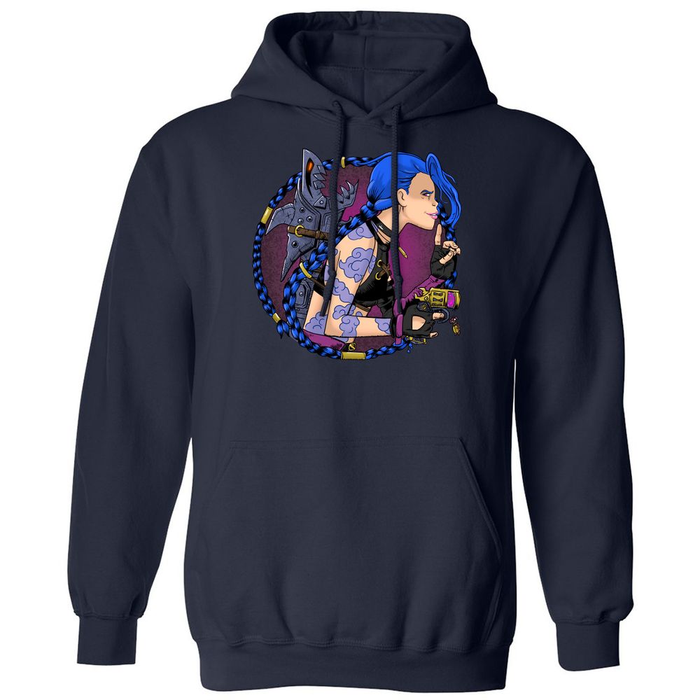 Classic Unisex Hoodie - 28SCEAEZ - Navy - 2