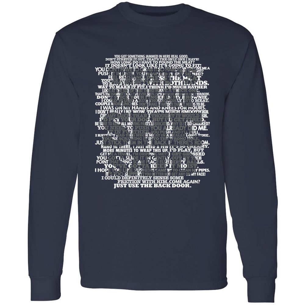 Long Sleeve T-Shirt - C2NXBYLU - Navy - 2