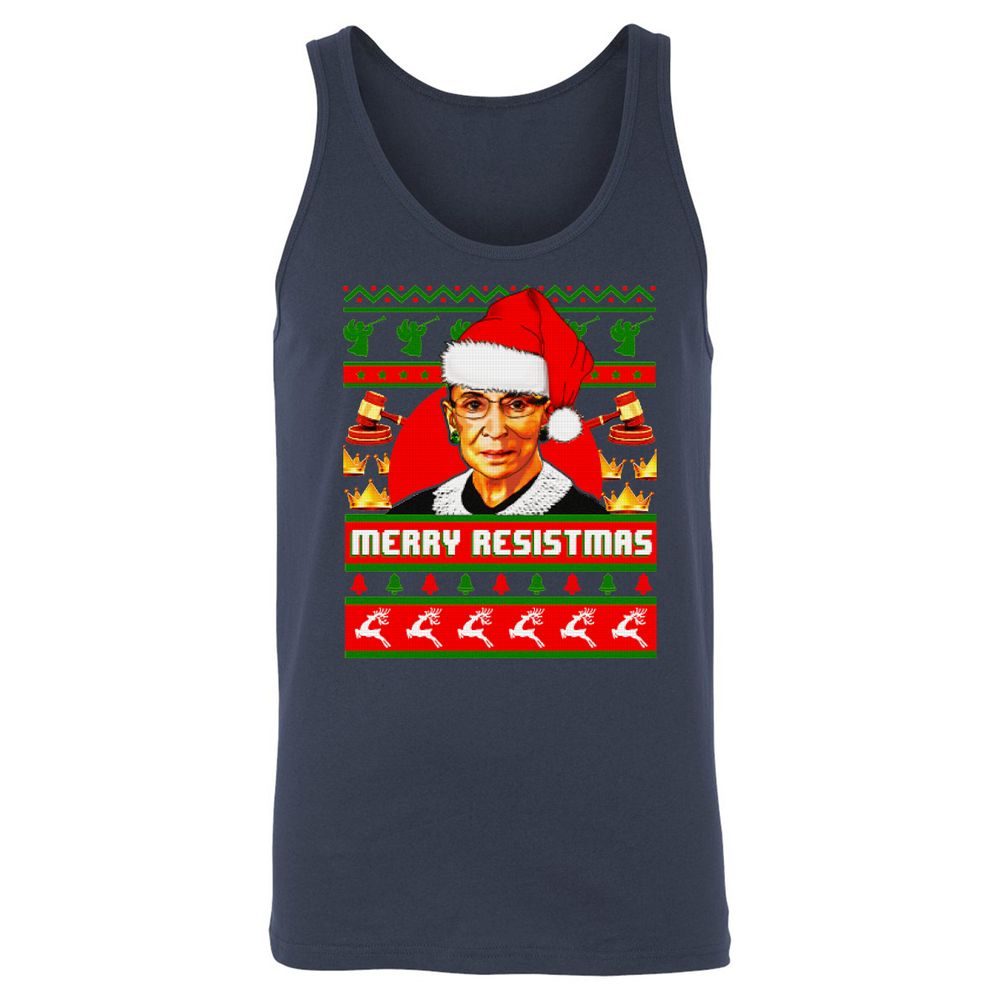 Unisex Jersey Tank - VTAYW78M - Navy - 2