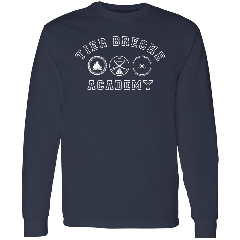 Long Sleeve T-Shirt - 4EDGPG2E - Navy - 2
