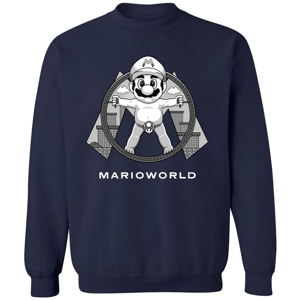 Classic Unisex Sweatshirt - 7QH9NTEG - Navy - 2
