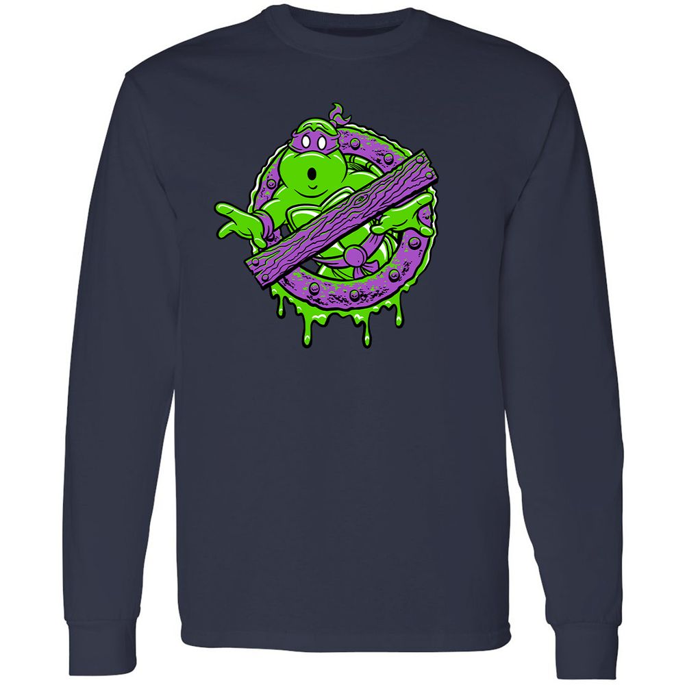 Long Sleeve T-Shirt - MRNG12KY - Navy - 2