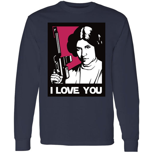 Long Sleeve T-Shirt - 1SQVLHU7 - Navy - 2