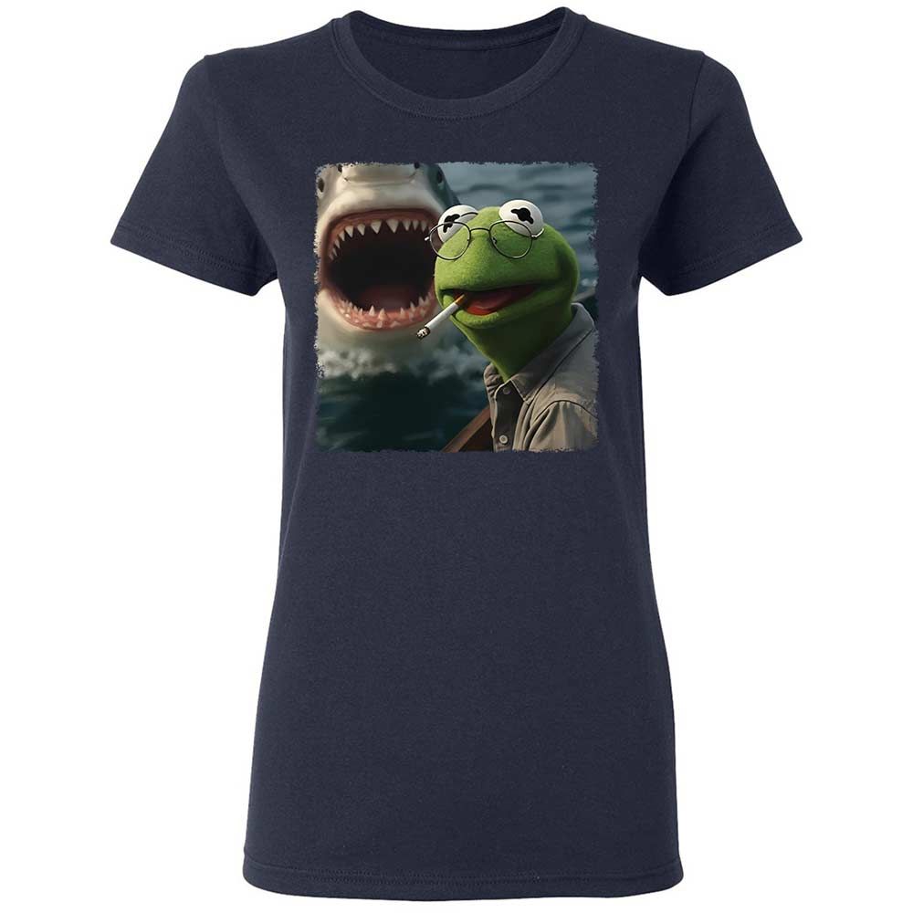 Women's T-Shirt - GMR4Z3XU - Navy - 2