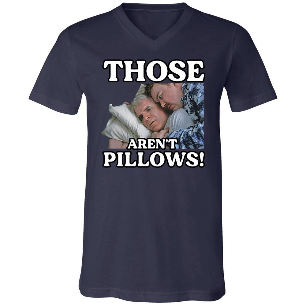 Unisex V-Neck T-Shirt - LBP6YN47 - Navy - 2