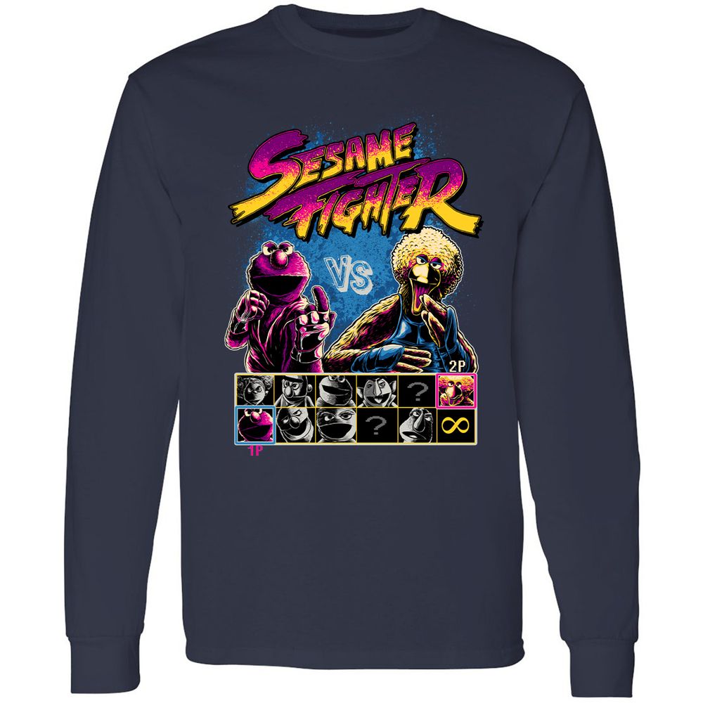 Long Sleeve T-Shirt - AB5R4XTD - Navy - 2
