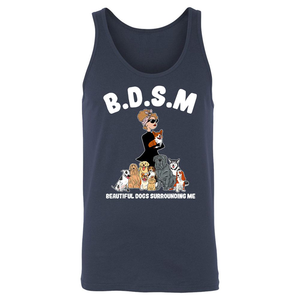 Unisex Jersey Tank - MHPVNNY7 - Navy - 2
