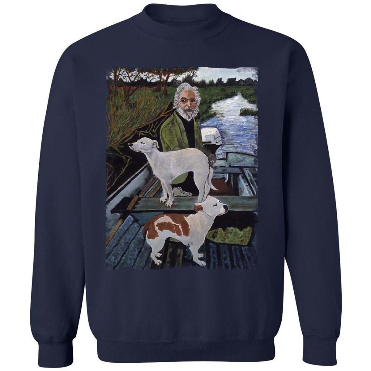 Classic Unisex Sweatshirt - 1W8936UZ - Navy - 2
