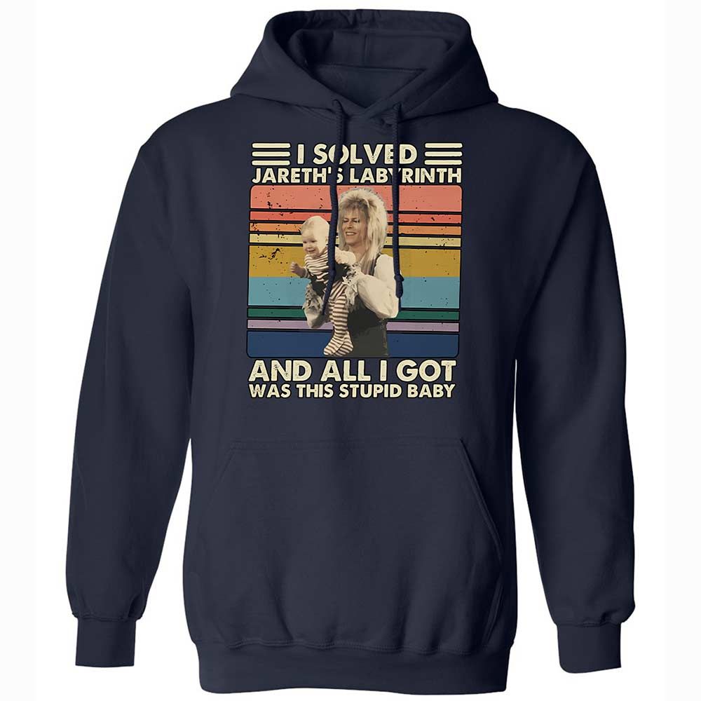 Classic Unisex Hoodie - HTBTVYAU - Navy - 2