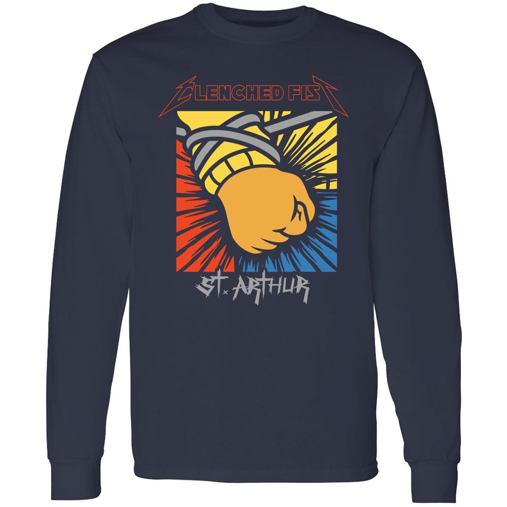 Long Sleeve T-Shirt - BT5PZAZY - Navy - 2