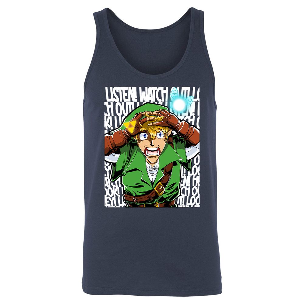Unisex Jersey Tank - XUU3LBE5 - Navy - 2