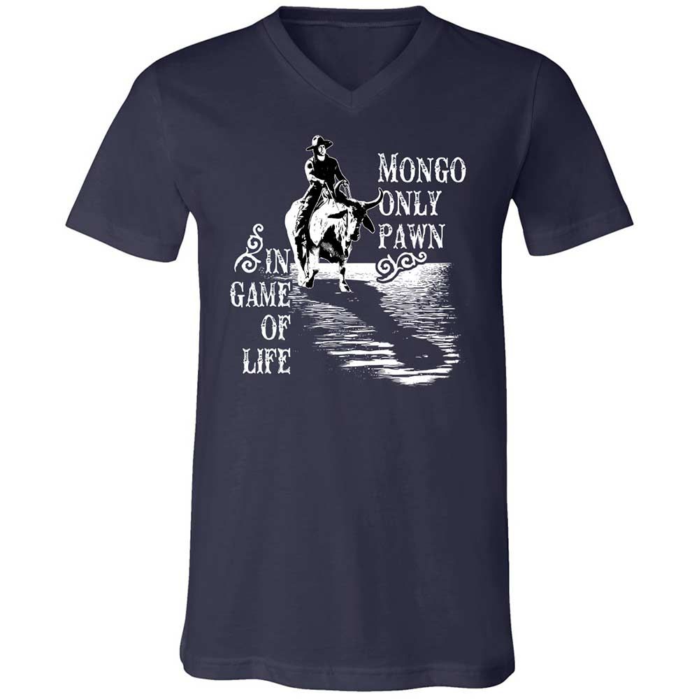 Unisex V-Neck T-Shirt - GUTBBV81 - Navy - 2